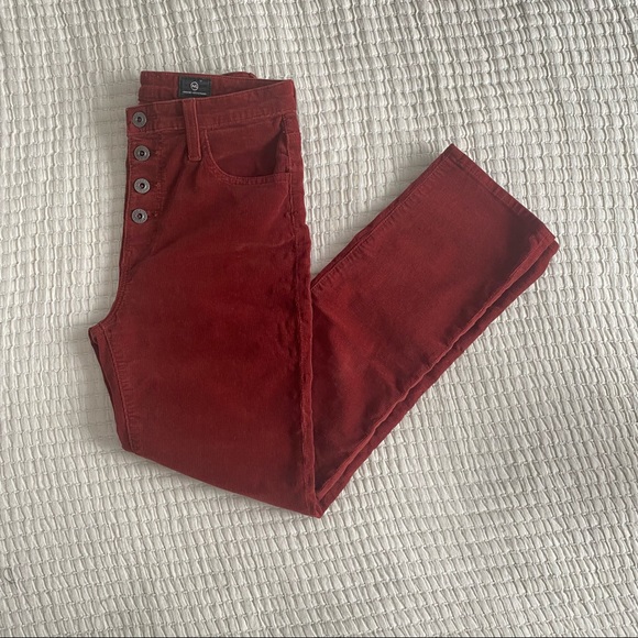 AG Jeans ISABELLE BUTTON-UP Corduroy Cords Ankle jeans - Picture 10 of 10